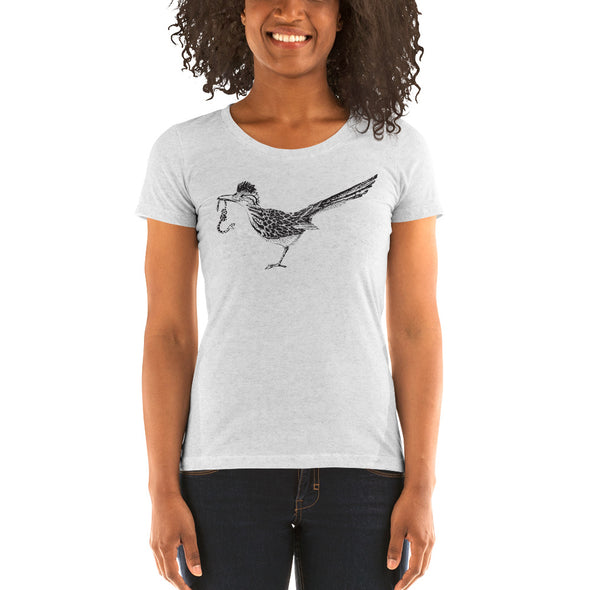 Stone Age Women's Roadrunner T-shirt - Print on Demand