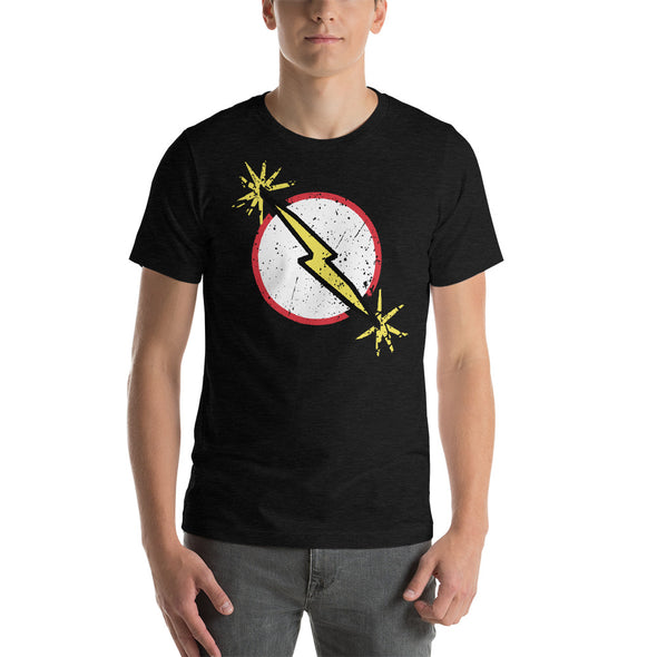 Stone Age Men's Midnight Lightning T-Shirt - Print on Demand