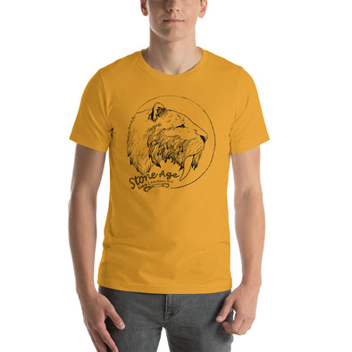Stone Age Men's Sabertooth T-shirt - Print on Demand
