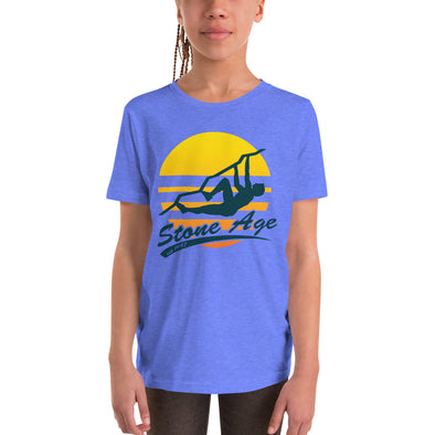 Stone Age Youth Retro Logo T-Shirt - Print on Demand
